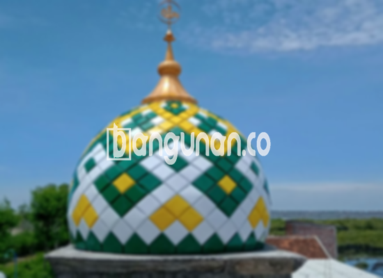 Jual Kubah Masjid Di Ciampea Bogor [Bahan Enamel, GRC]