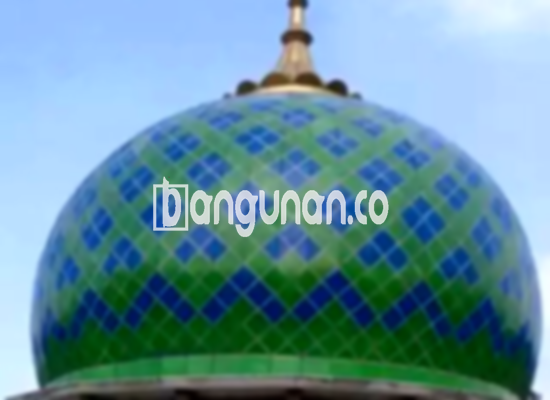 Jual Kubah Masjid Di Baranangsiang Bogor [Bahan Enamel, GRC]