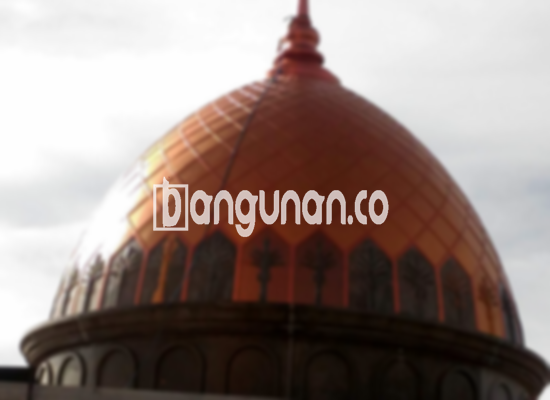 Jual Kubah Masjid Di Batujaya Karawang [Bahan Enamel, GRC]