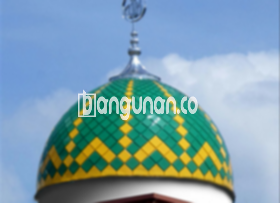 Jual Kubah Masjid Di Bendungan Hilir Jakarta [Bahan Enamel, GRC]
