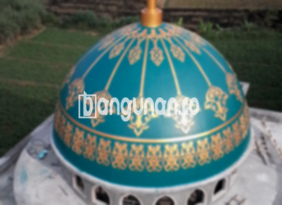 Jual Kubah Masjid Di Balaraja Tangerang [Bahan Enamel, GRC]